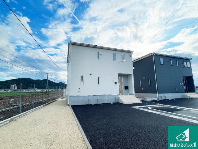 東近江市今町　第3期　新築一戸建ての外観|流行に左右されないシンプルな外観！