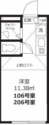 ファイルヒェン平井の間取り