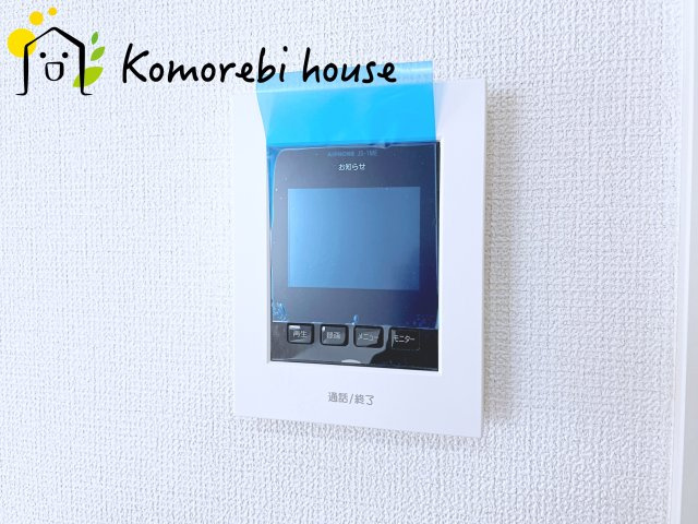 さいたま市見沼区御蔵　９期　新築一戸建て　グラファーレ　03の防犯設備|モニター付インターホンです