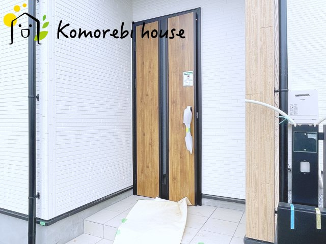 さいたま市見沼区御蔵　９期　新築一戸建て　グラファーレ　03の玄関|毎日通る玄関はこちらです
