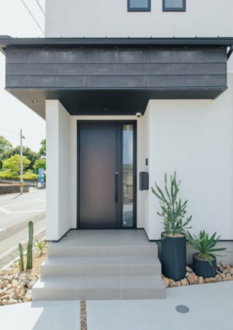 藤枝南新屋モデルハウスの玄関