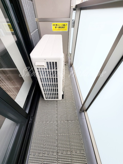 藤沢市片瀬４丁目の賃貸マンションのバルコニー