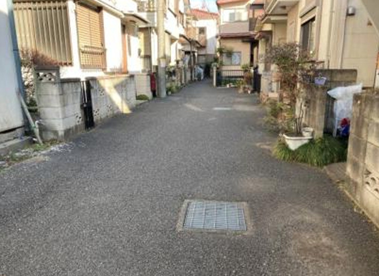 土地/新座市栄４丁目の前面道路含む現地写真|前面道路含む現地写真です