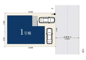 所沢市北秋津全1棟　新築戸建　ミラスモの区画図
