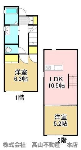 エクリュ光岡　Cの間取り