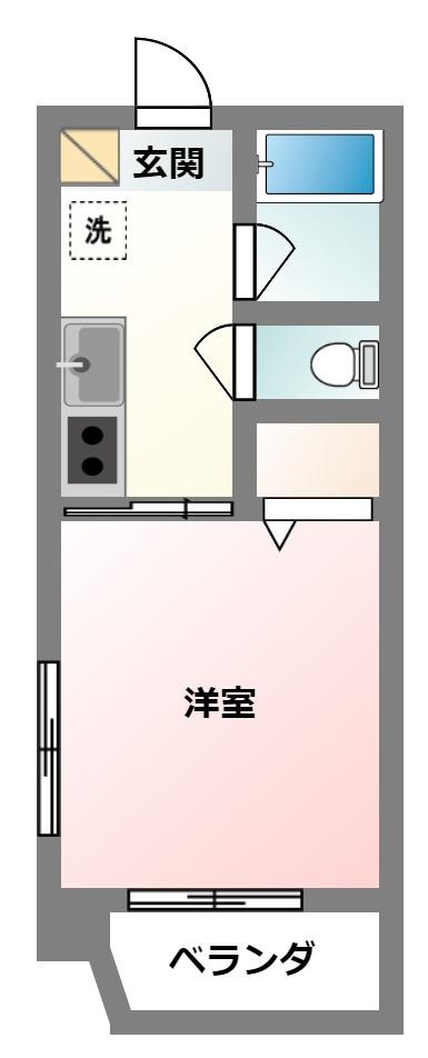 RossoEstate(ロッソ・エスターテ)の間取り|角部屋