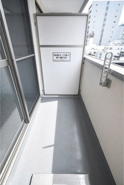 みおつくし江戸堀のバルコニー