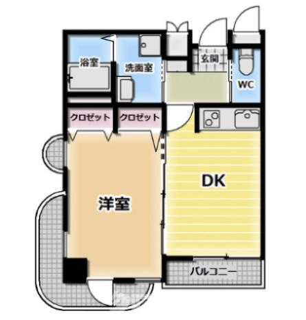 ローズの間取り