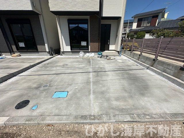 茅ヶ崎市東海岸北5丁目　新築戸建　全３棟の駐車場|駐車スペース