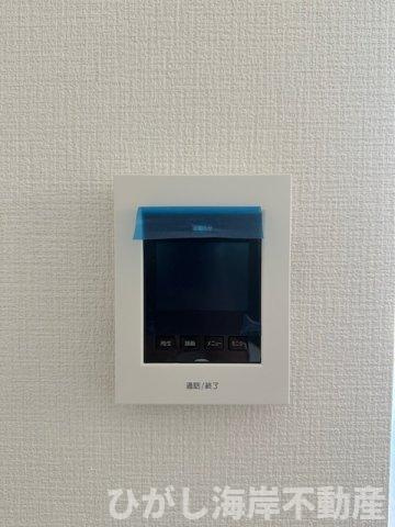 茅ヶ崎市東海岸北5丁目　新築戸建　全３棟のセキュリティ|TVモニター付きインターフォン
