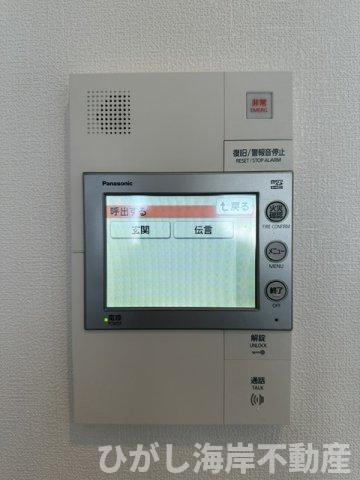 パレステージ片瀬江ノ島のセキュリティ|TVモニター付きインターフォン