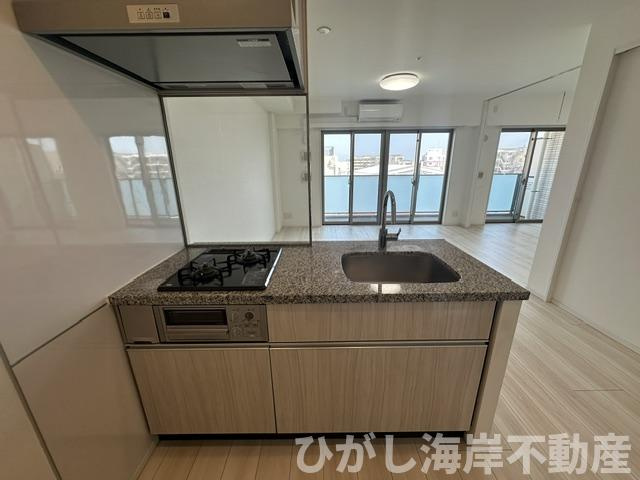 パレステージ片瀬江ノ島のキッチン|システムキッチン