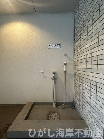 パレステージ片瀬江ノ島のその他共用部分|ペット足洗い場