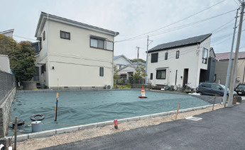 藤沢市片瀬３丁目　売地の外観