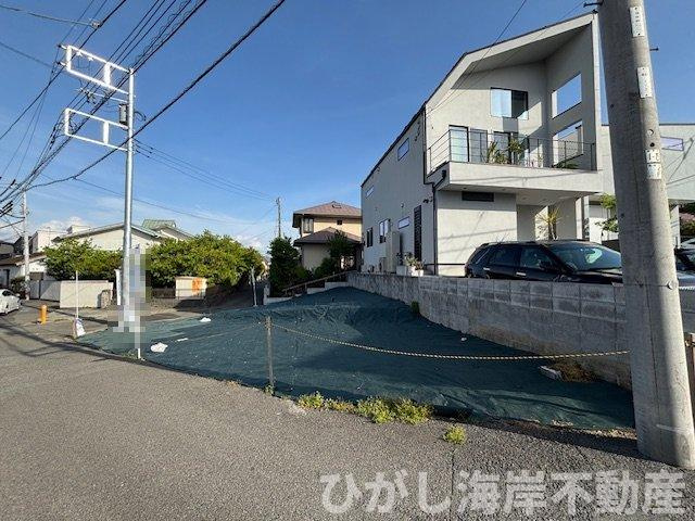 藤沢市辻堂3丁目　売地の前面道路含む現地写真|現地外観