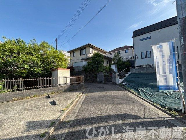 藤沢市辻堂3丁目　売地の前面道路含む現地写真|現地外観