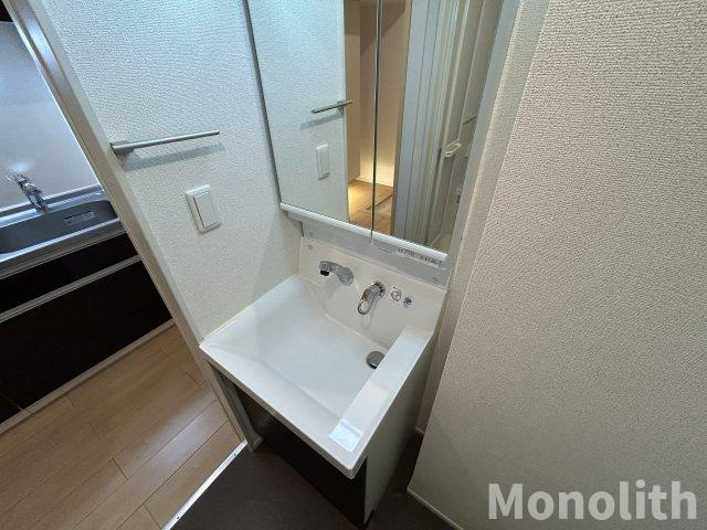 ディアコート大宮の独立洗面台