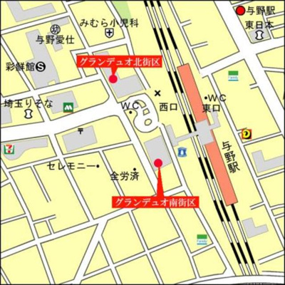 【地図】 | グランデュオ南街区