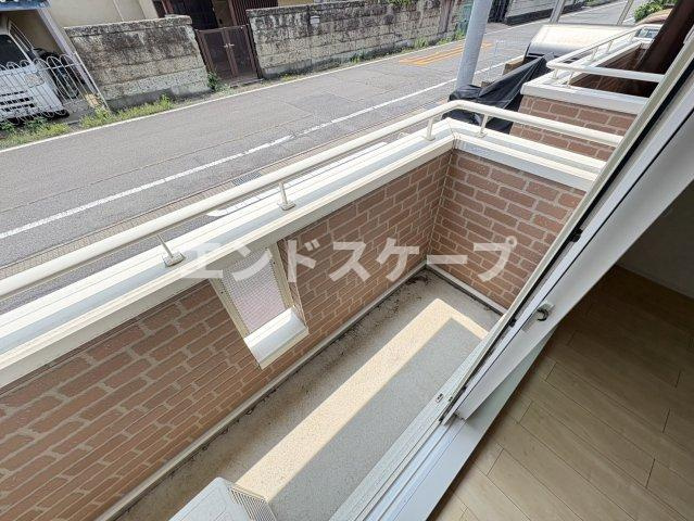 カーサビアンカのバルコニー|高崎、前橋のお部屋探しはエンドスケープまで！お客様の理想お聞かせ下さい♪