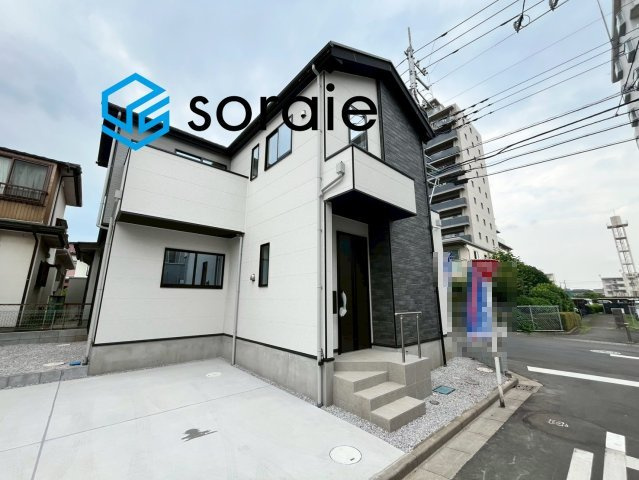 所沢市東狭山ヶ丘9期全1棟　新築戸建の外観|令和8年7月16日撮影。