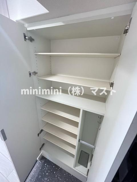 プレサンス大国町ラヴェニールの収納