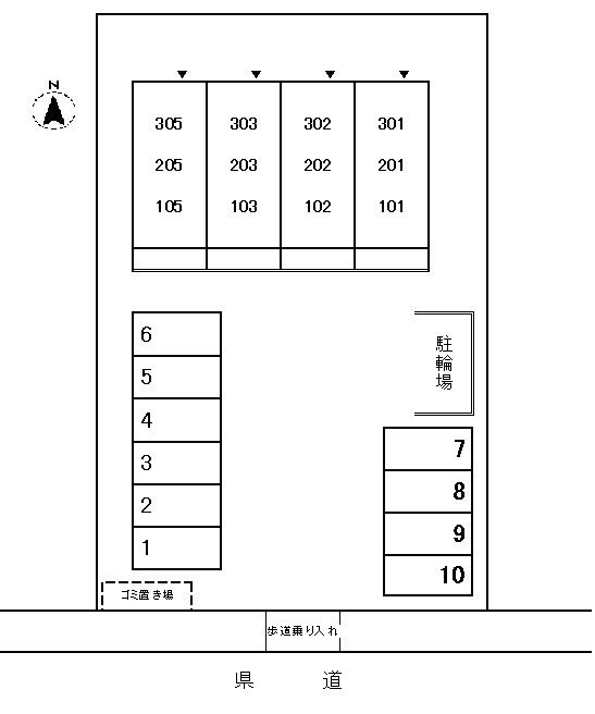 櫓（ｙａｇｕｒａ）の駐車場