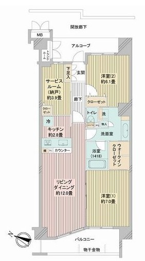 【間取り】