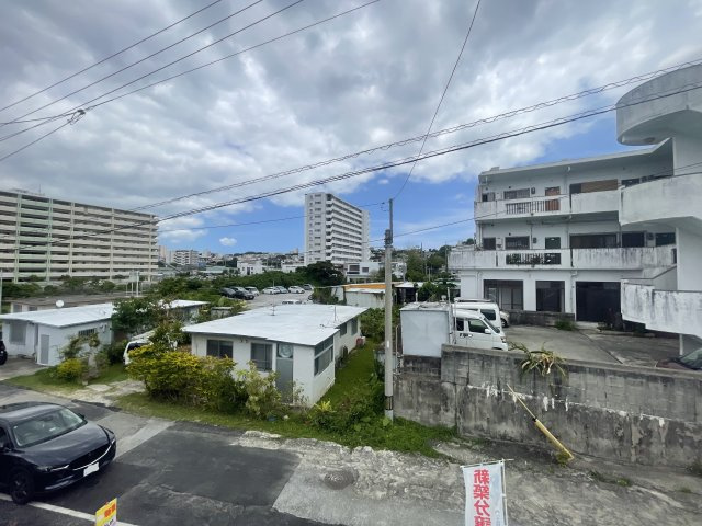 浦添市牧港　第3（全4棟）ラスト4号棟の展望|4号棟　眺望良好♪
