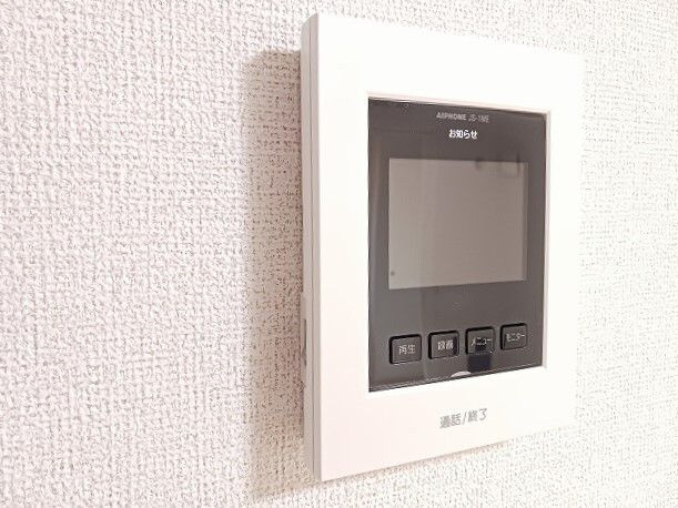 ルミエール明野のセキュリティ|モニター付きインターホンです
