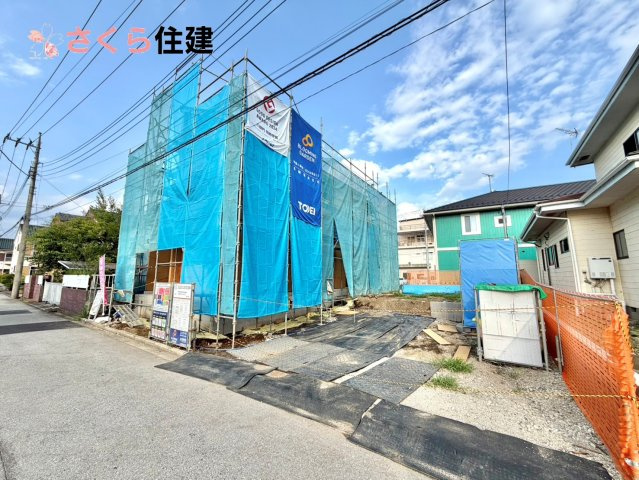 宇都宮市石井町　1号棟の外観|只今建築中！2026年9月中旬完成予定です。