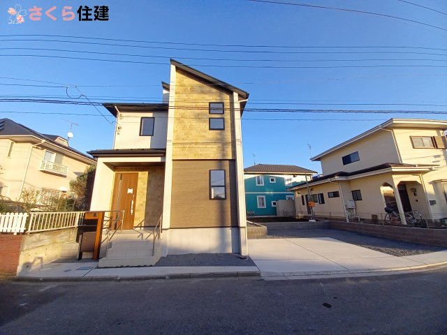 宇都宮市石井町　1号棟の外観
