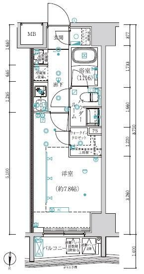 アルテシモ コルソの間取り