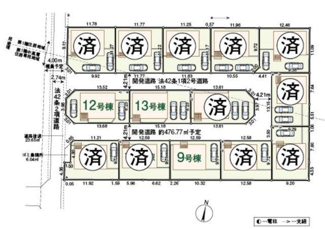 【12号棟　区画図】