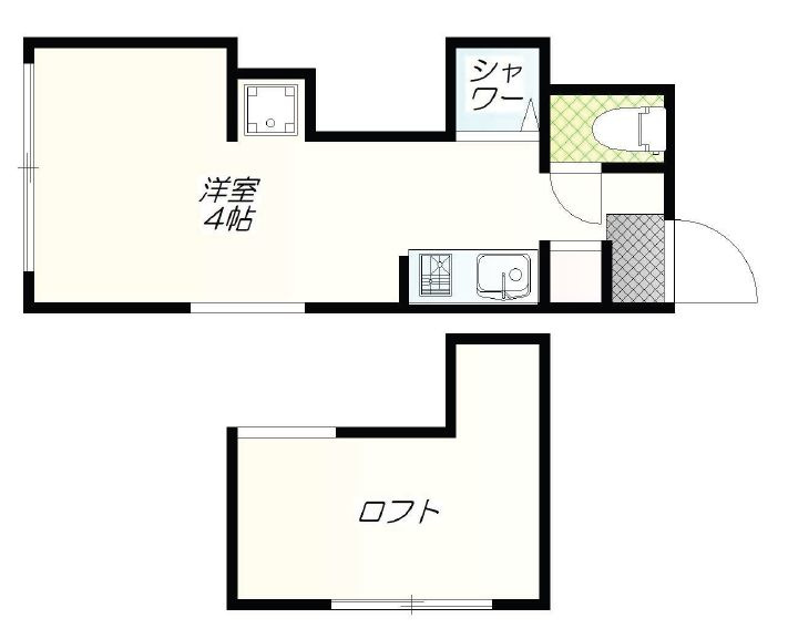 アーバンプレイス新宿戸山Aの間取り|シャワールームとトイレが別でお探しの方にもおすすめです。