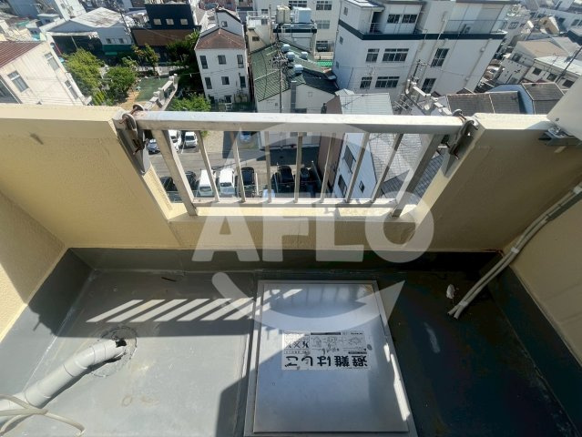 クリスタルハイツのバルコニー|クリスタルハイツ　バルコニー