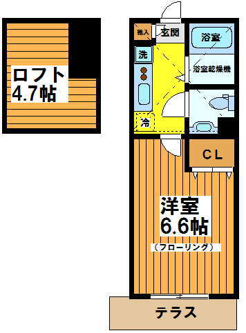 【間取り】 | モンシャトー明大前