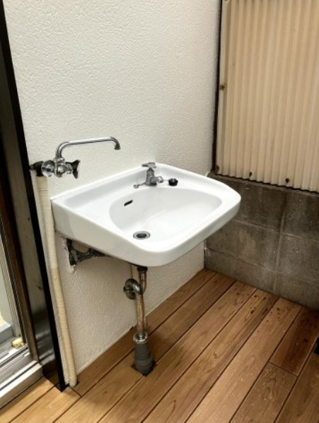住吉南町テラスハウスの洗面所