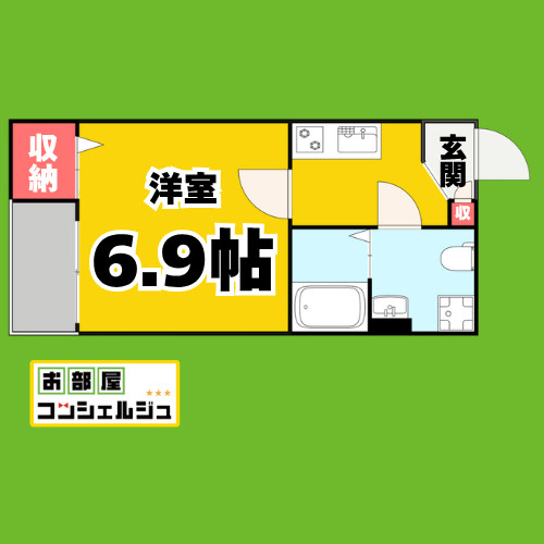 First　step　絆(ファーストステップキの間取り