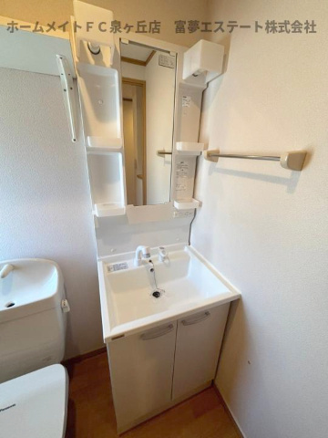 【洗面所】 | グランデス | ※イメージ　同物件別号室の写真