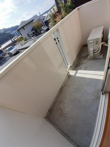 ソレアードⅡのバルコニー