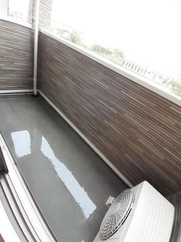 グラシーヌ　Ⅱのバルコニー