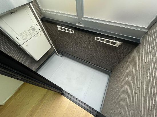 ココマンションのバルコニー
