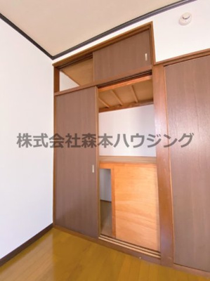 【収納】 | 　寝屋川市錦町7テラスハウス | 十分な収納スペースがあります