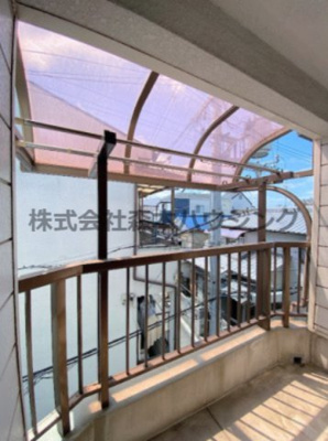 【展望】 | 　寝屋川市錦町7テラスハウス | 室内からの眺望です