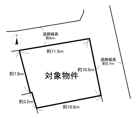 稲積一丁目2番10号（C-26）の土地図