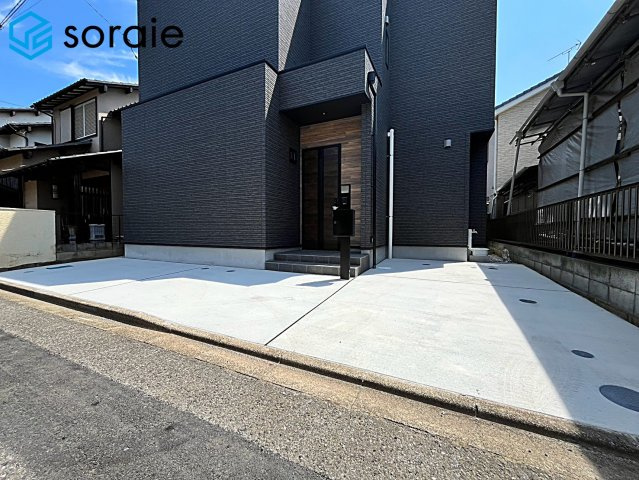 川越市寺尾第4期全1棟　新築戸建の駐車場|2026.8.24撮影