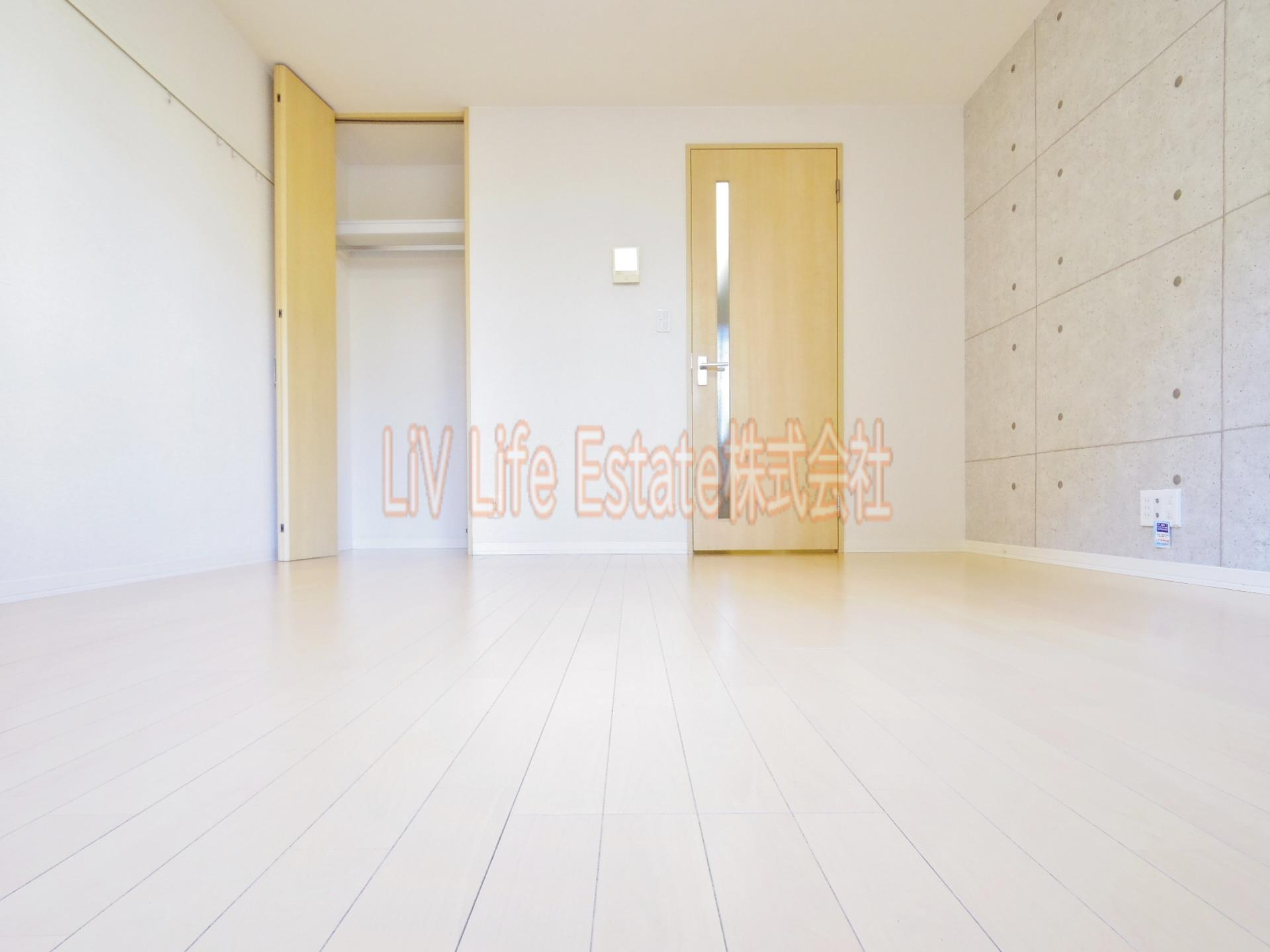 東村山市野口町１丁目のアパートの寝室