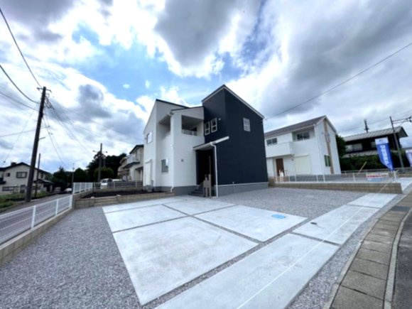新築　高崎市箕郷町西明屋　Livele Garden.S　2号棟の外観|高崎市箕郷町西明屋　Livele Garden.S