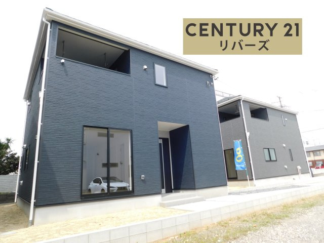 北名古屋市九之坪東ノ川の新築一戸建の外観|◇２号棟◇　新価格！いつでも見学出来ます♪（お問合せ当日、平日、水曜、夜間でもＯＫ）　「上小田井」駅徒歩１０分♪　駐車３台ＯＫ　リビング前に庭♪　防犯カメラやＥＶ車充電完備♪　広いインナーバルコニー♪