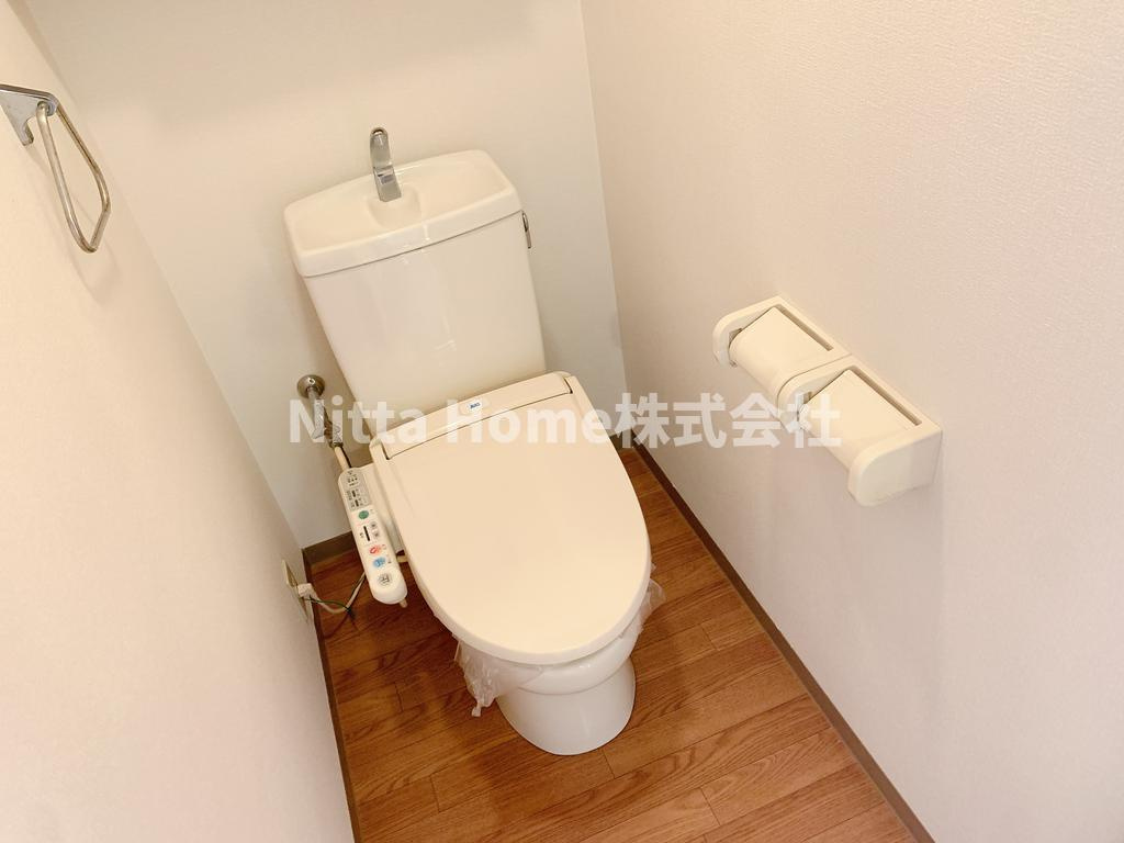 明和マンションⅠのトイレ|嬉しいウォシュレット付き◎